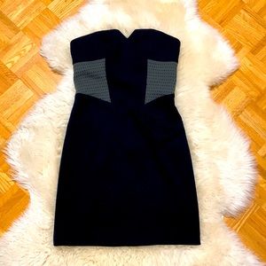 Strapless black dress in great condition
